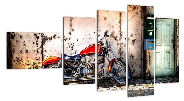 Obraz motocyklu (110x60cm)