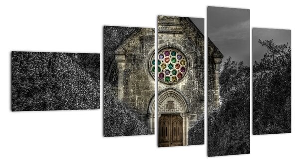 Obraz kaple (110x60cm)