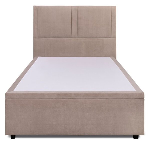 Postel Fro Sol 120x200 s roštem, úložným prostorem Mono 233, béž
