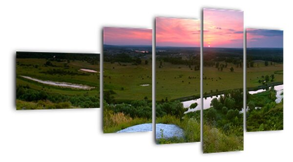 Obraz panorama krajiny (110x60cm)