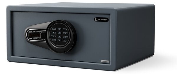 Hotelový trezor elektronický s kódovým zámkem, na notebook 15″ a dokumenty, 200 x420x370 mm: ALFRED