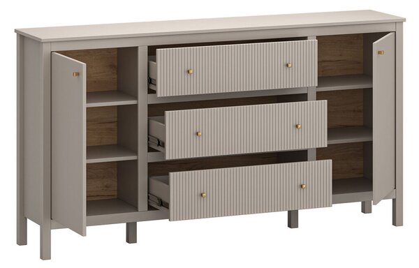 Komoda 2d3s (E) taupe Kleo