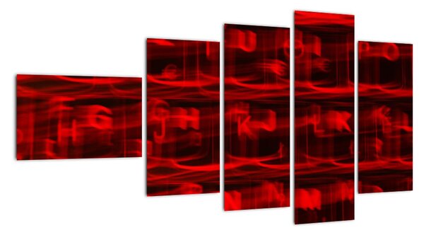Abstraktní obraz (110x60cm)