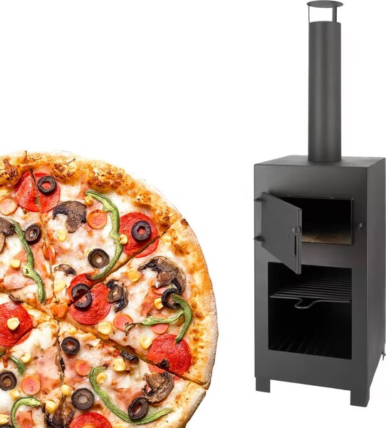 Terasový krb s pecí na pizzu