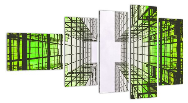 Abstraktní obraz (110x60cm)