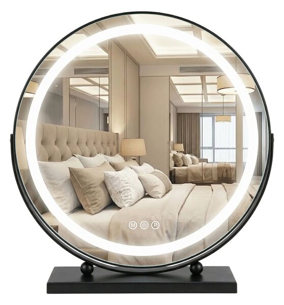 Rea Rea, Zrcadlo LED MAKE-UP Black 50 cm, HOM-12022