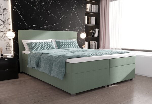 Postel Boxspring ISLAND + rošt + matrace + topper, 140x200, Cosmic 800