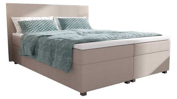 Postel Boxspring ISLAND + rošt + matrace, 160x200, Cosmic 10