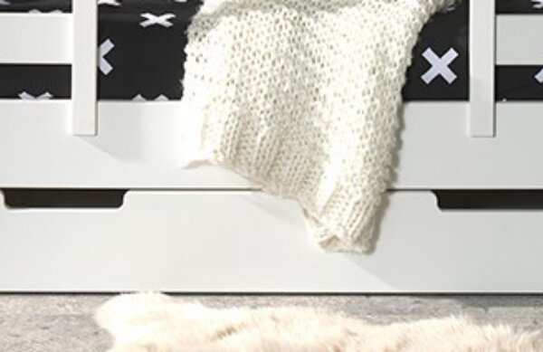 Vipack Bílá lakovaná zásuvka k postelím Housebed a Babs