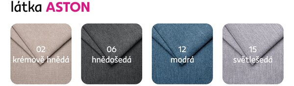 KONDELA Elektrická polohovací postel, boxspring, tmavě šedá/dub artisan, 180x200, TIANA
