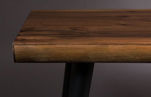 Hnědá lavice DUTCHBONE Alagon 180 cm