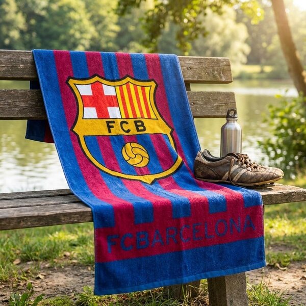 Fotbalová osuška - FC Barcelona
