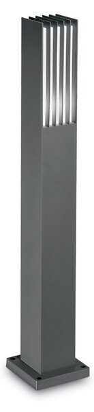 MARTE PT1 venkovní sloupkové svítidlo 1x E27 25W bez zdroje 80cm IP44, antracitové