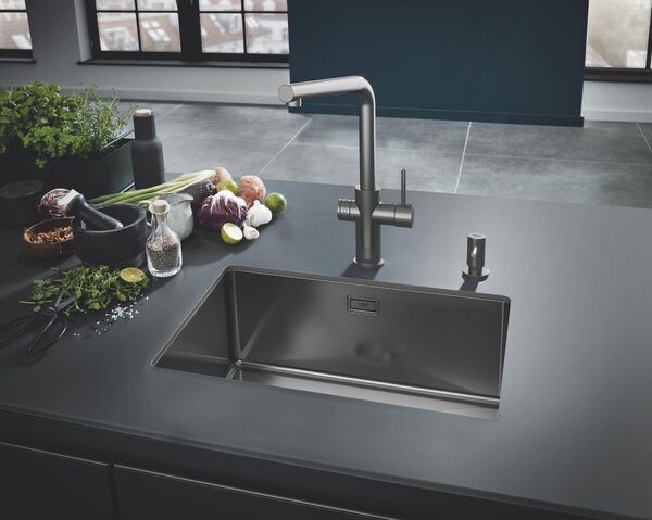 Grohe K700U ocelový dřez 55x45 cm grafit 31574AL1
