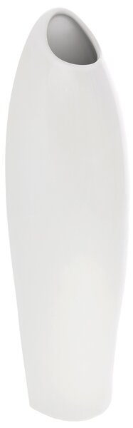 Keramická Váza Tonja, bílá, 13 x 43 x 11 cm