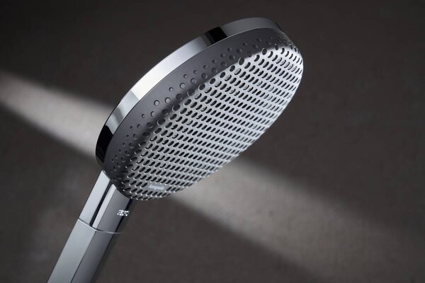 Hansgrohe Raindance Alive Select S - Sada se sprchovým držákem 125 3jet EcoSmart, se sprchovou hadicí Designflex 1600 mm, chrom 24611000