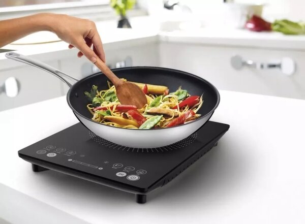 Tefal - Indukční vařič EVERYDAY SLIM 2100W/230V černá
