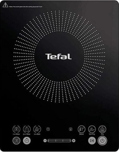 Tefal - Indukční vařič EVERYDAY SLIM 2100W/230V černá