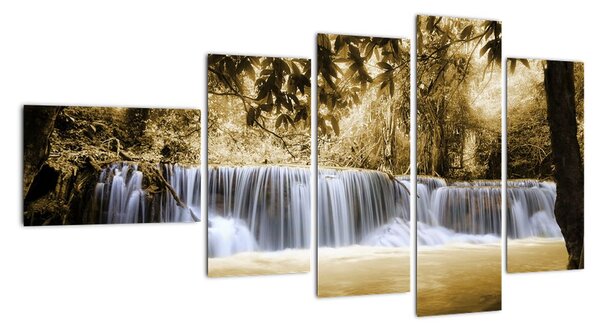 Vodopády - obraz (110x60cm)