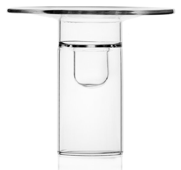 Ichendorf Milano designové svícny Firefly Candleholder Medium čirá/ růžová