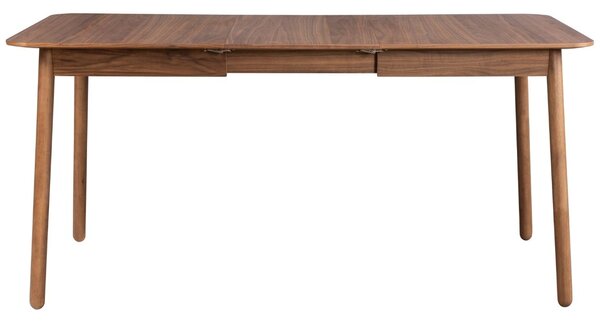 Ořechový rozkládací jídelní stůl ZUIVER GLIMPS 120/162 x 80 cm