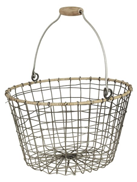 Drátěný úložný koš Alvar Round Small