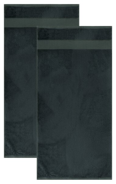 Livarno® Froté ručník, 50 x 100 cm, 600 g/m2, 2 kusy (navy modrá) (100405339004)