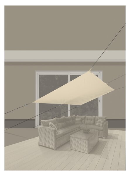Livarno® Ochranná plachta proti slunci (béžová) (100405482002)