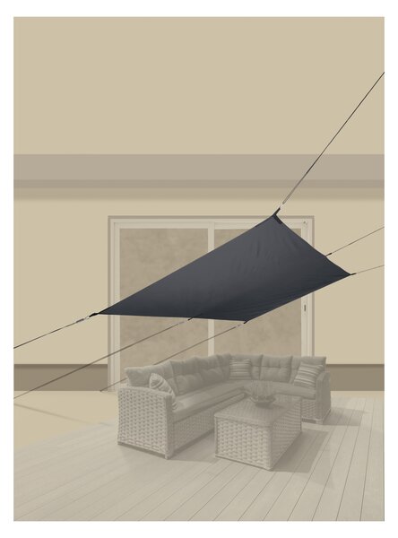 Livarno® Ochranná plachta proti slunci (antracitová) (100405482001)