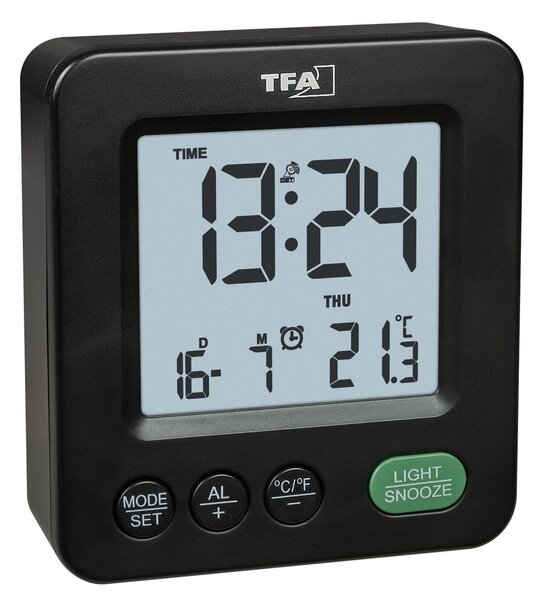 TFA 60.2567.01 - rádiem řízený digitální budík
