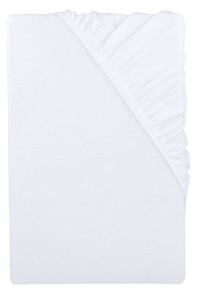Livarno® Žerzejové napínací prostěradlo, 90-100 x 200 cm (bílá) (100404478001)