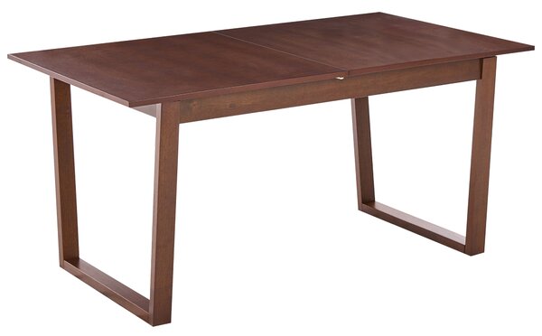 Rozkládací jídelní stůl CAMDEN Tmavý jasan 160/200 cm 95 cm