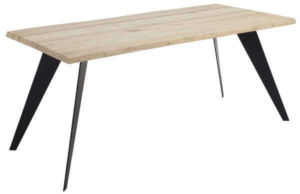 Světlý dubový jídelní stůl KAve Home Koda 160 x 90 cm
