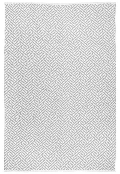 Nordic Living Šedo bílý tkaný koberec Marotaro 140 x 200 cm