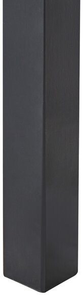 Rozkládací jídelní stůl HOUSTON Světle hnědá/Černá 120/150 cm 90 cm Borovicové dřevo