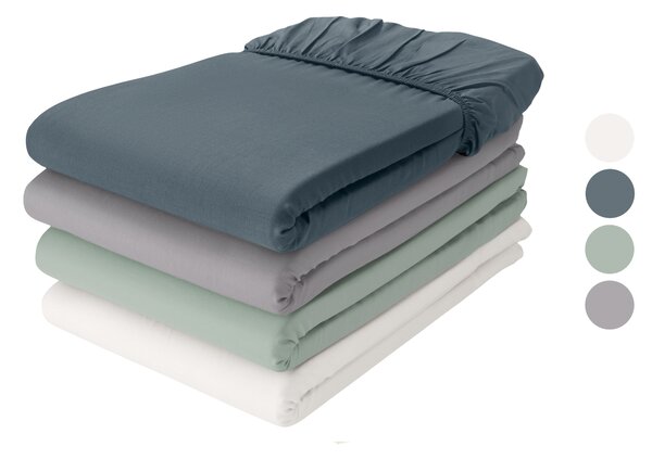 Livarno® Napínací prostěradlo z bambusové viskózy Premium, 90-100 x 200 cm (100405088)