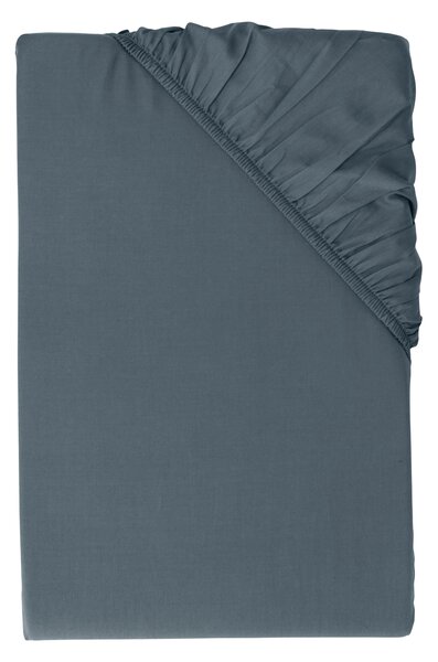 Livarno® Napínací prostěradlo z bambusové viskózy Premium, 90-100 x 200 cm (tmavě modrá) (100405088004)