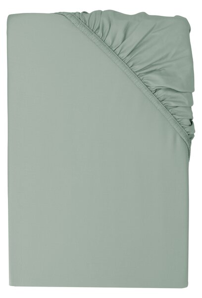 Livarno® Napínací prostěradlo z bambusové viskózy Premium, 90-100 x 200 cm (zelená) (100405088002)