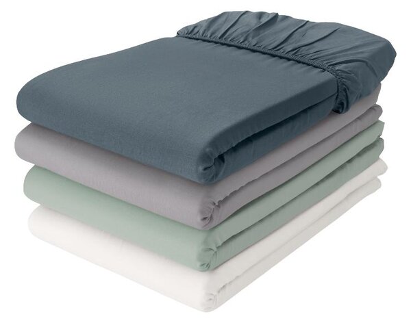 Livarno® Napínací prostěradlo z bambusové viskózy Premium, 140-160 x 200 cm (100405378)