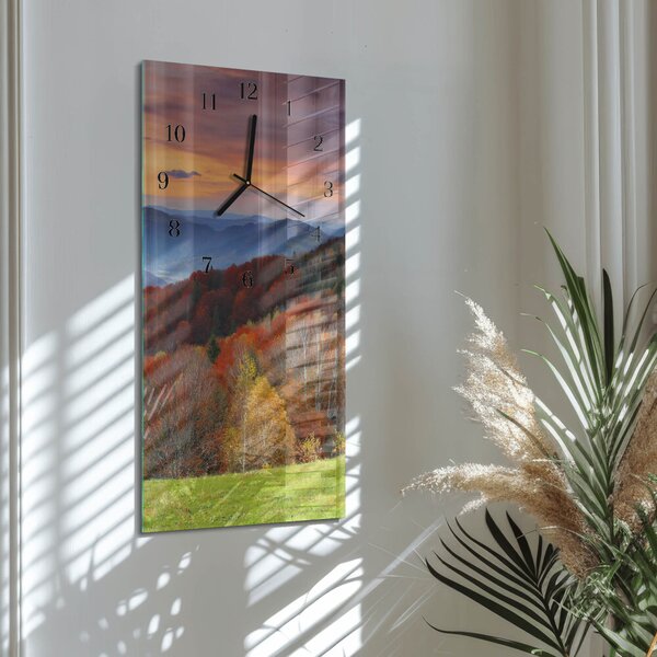 Skleněné hodiny vertikální Perspektivy zsppc-30x60-00171290