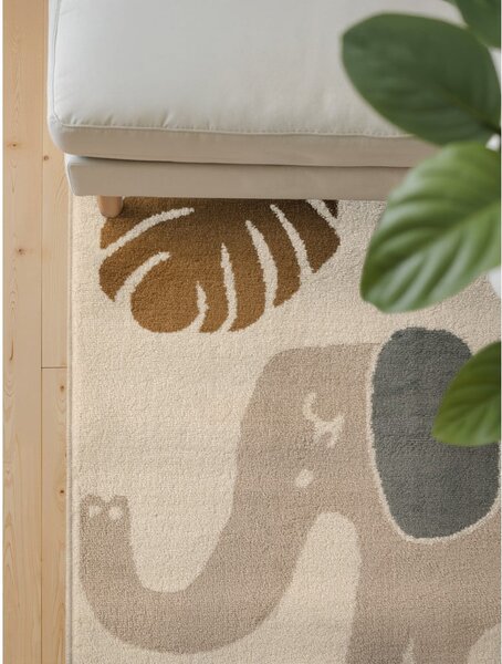 Krémový dětský koberec 120x170 cm Animal Safari – Hanse Home