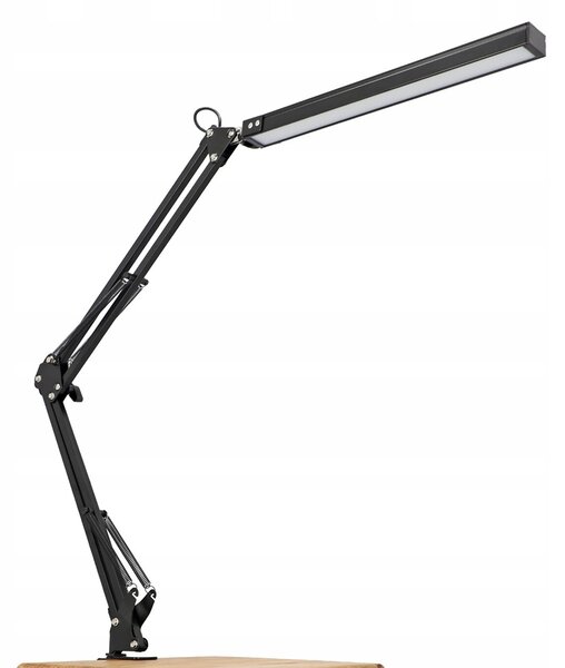 Smart LED LED stolní stmívatelná lampa CCT 10W 300Lm USB černá barva