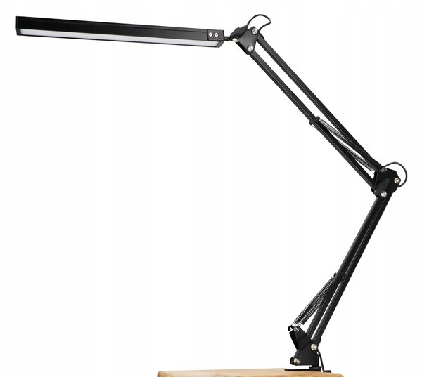Smart LED LED stolní stmívatelná lampa CCT 10W 300Lm USB černá barva