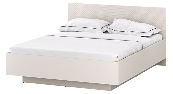Postel 160 s úložným prostorem (EO18) kašmír / dub castello Evo