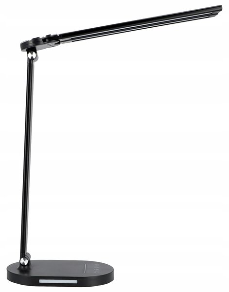 Smart LED LED stolní pracovní lampa CCT 15W 755Lm USB černá barva