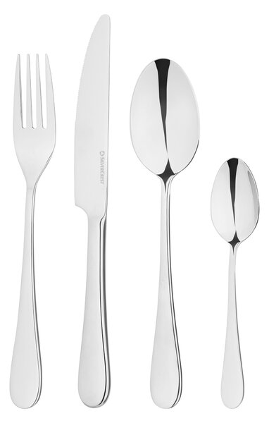 Silvercrest® Sada příborů z nerezové oceli, 24dílná (klasické) (100401345002)