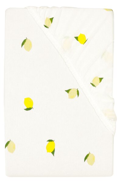 Livarno® Žerzejové napínací prostěradlo, 90-100 x 200 cm (citron) (100401560001)