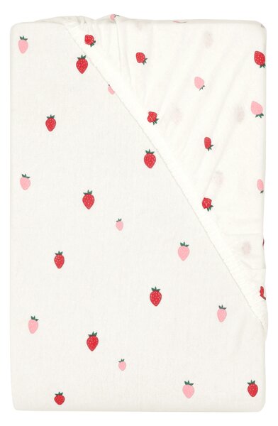 Livarno® Žerzejové napínací prostěradlo, 90-100 x 200 cm (jahoda) (100401560002)