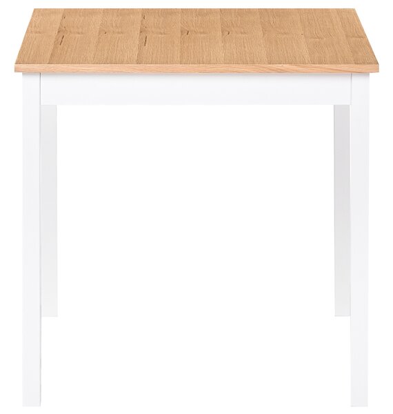 Jídelní stůl BATTERSBY Světlý dub 80 cm 80 cm