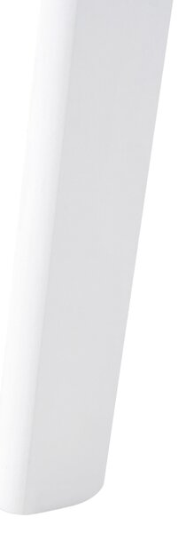 Jídelní stůl ROXBY Bílá 100 cm 100 cm Borovicové dřevo